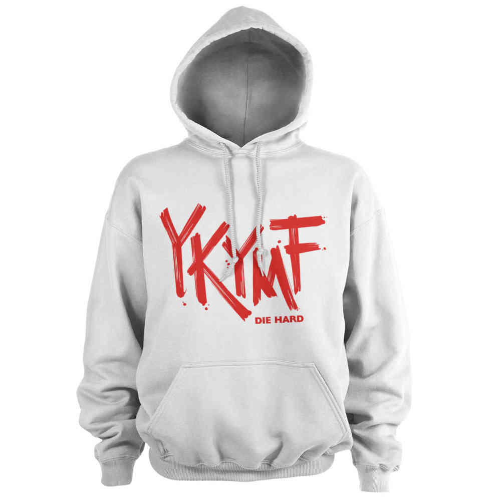 Die Hard Hoodie YKYMF White | Attitude Europe Die Hard Sweater Nakatomi Plaza Black | Attitude Europe